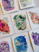 Load image into Gallery viewer, Hand Painted Card
